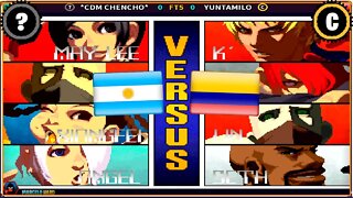 The King of Fighters 2001 (CDM CHENCHO Vs. YUNTAMILO) [Argentina Vs. Colombia]