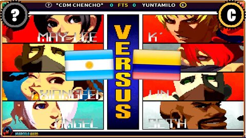 The King of Fighters 2001 (CDM CHENCHO Vs. YUNTAMILO) [Argentina Vs. Colombia]