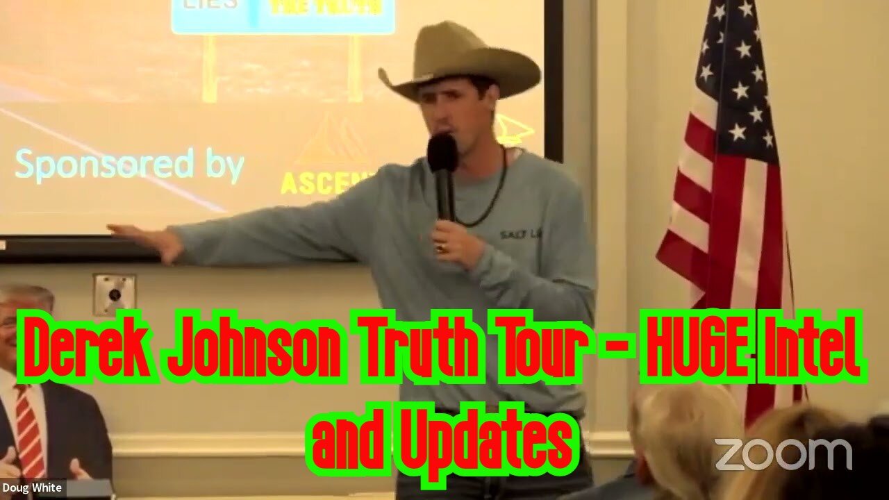 Derek Johnson Truth Tour - HUGE Intel and Updates!