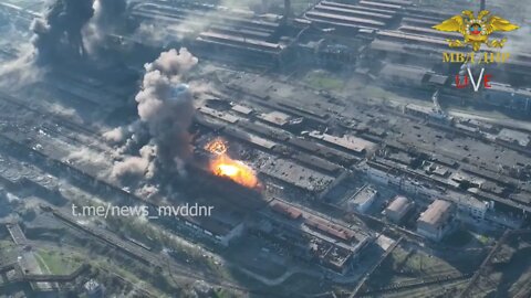 Destruction Of Azov Pigs Continue At Azovstal
