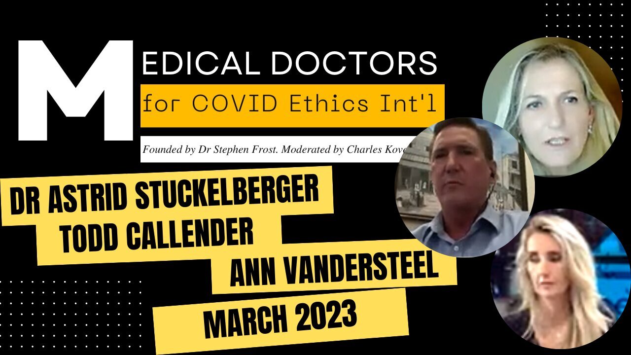 Dr Astrid Stuckelberger, Todd Callender, Ann Vandersteel