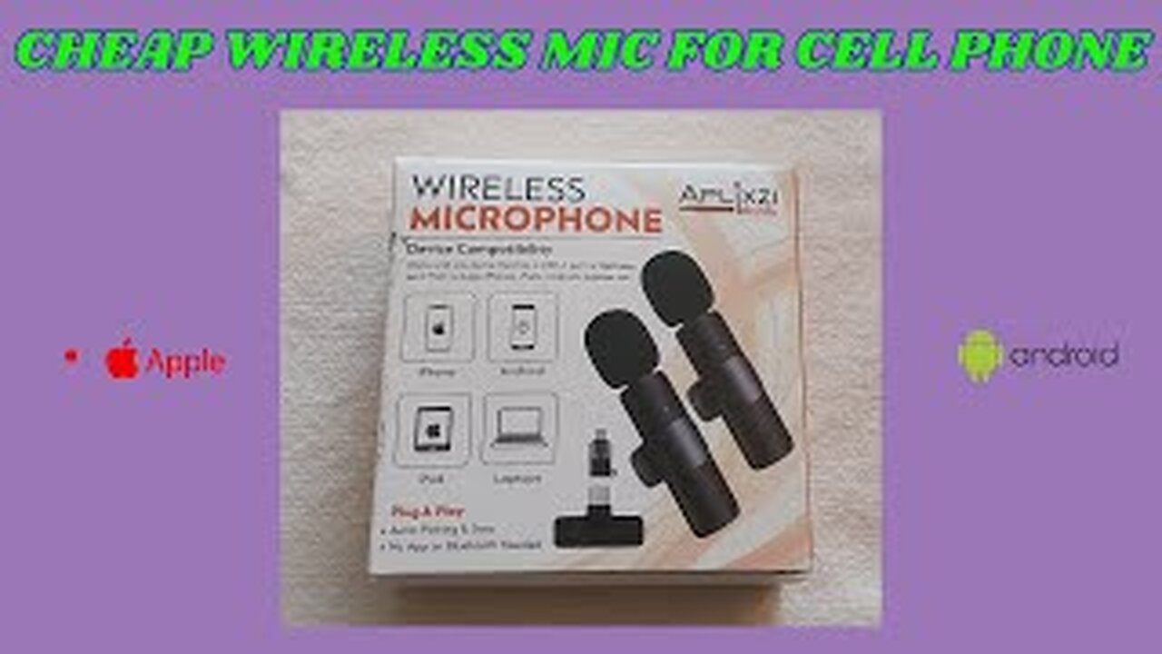 Cheap Wireless Microphone for Cell Phone