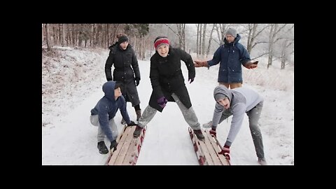 JSQ Vlog 15 - Sledding Day!