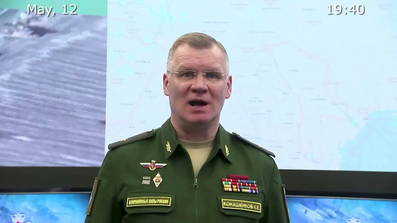 Russia's MoD May 12th Daily Special Military Operation Status Update!