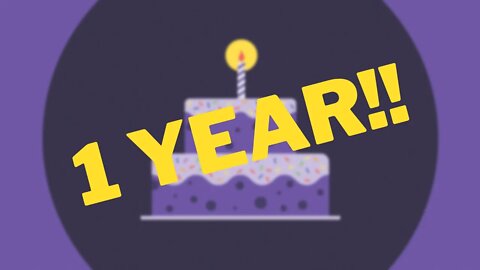 1 YEAR STREAMING ANNIVERSARY!!