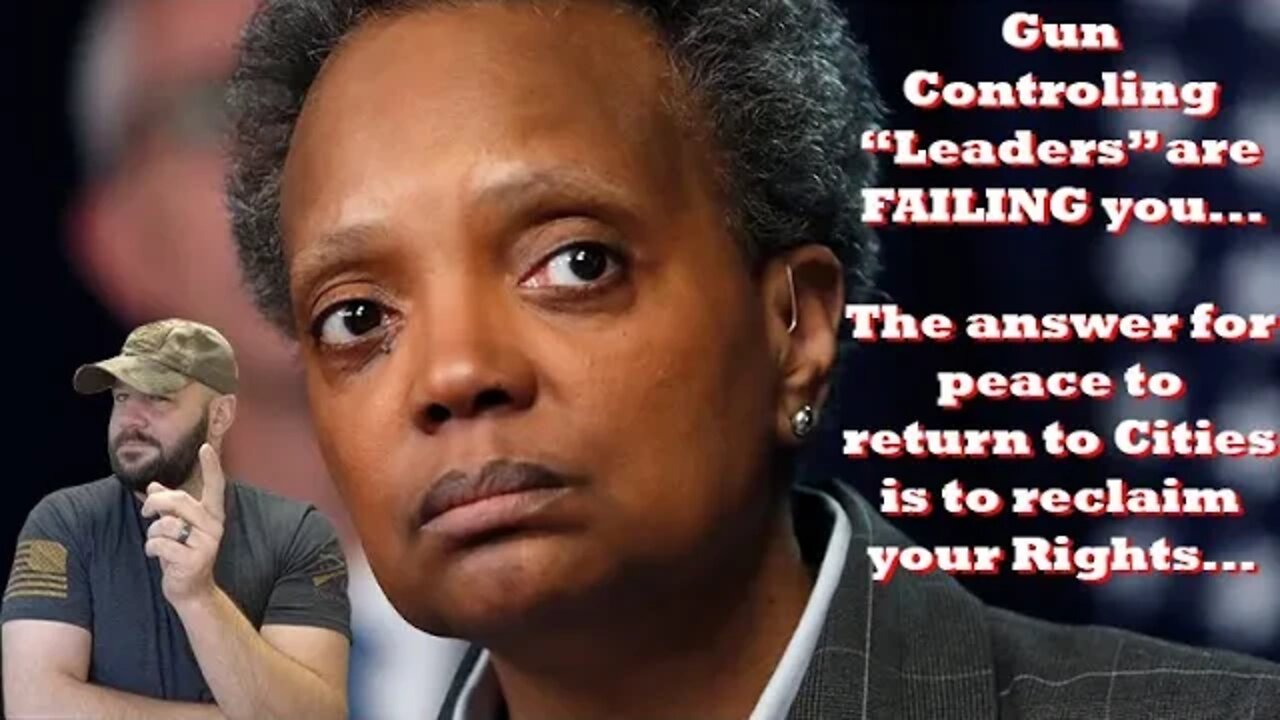 To ANYONE trapped in a Gun Control City... When is enough, enough?... Please hear us...