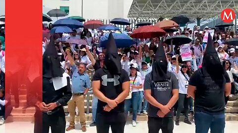 En Puebla, trabajadores del Poder Judicial se suman al paro nacional de labores