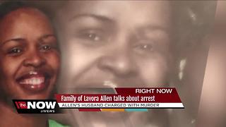 'I want him to sit there and rot': Woman's family responds to husband charged with murder