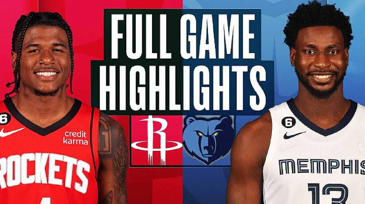 Houston Rockets vs. Memphis Grizzlies Full Game Highlights | Mar 22 | 2022-2023 NBA Season