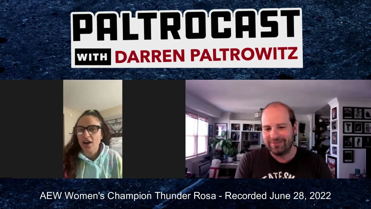 AEW's Thunder Rosa interview with Darren Paltrowitz