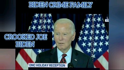 Joe Biden is a crooked president