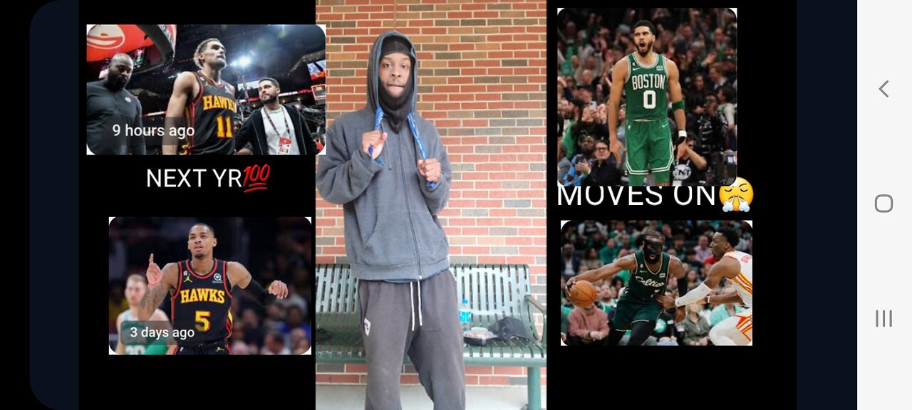 ALANTA HAWKS DOWN BAD EARLY PLAYOFF EXIT CELTICS VS HAWKS BOSTON NEXT ROUND 💪🏾💯