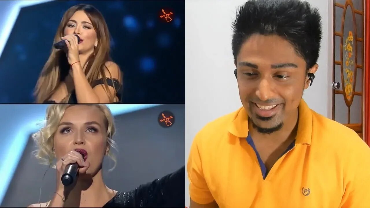 Ани Лорак (Ani Lorak) и Полина Гагарина (Polina Gagarina) - Обернитесь REACTION