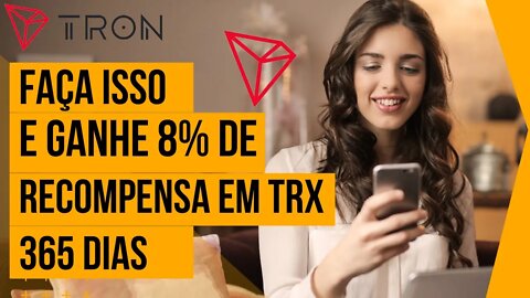 Resultados provados! 3 estratégias corretas de como ganhar TRX ainda em 2022 com a TRX FINANCE TOP.