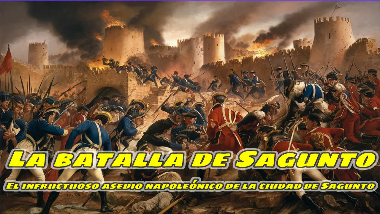 La batalla de Sagunto.