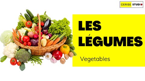 Vegetables in French