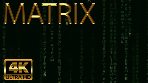 Matrix Code 4K - Silent