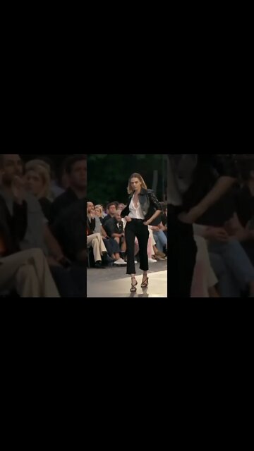 Caradelevingne in Amiparis Spring/Summer 2023 FashionShow