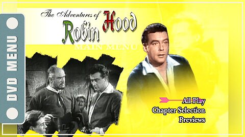 The Adventures of Robin Hood - DVD Menu