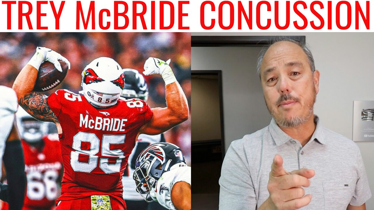 Trey McBride Concussion treated by Chiropractor