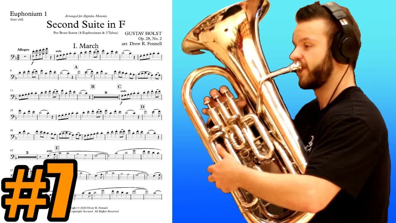 Learn HOLST "SECOND SUITE in F" Live with Matonizz!!!