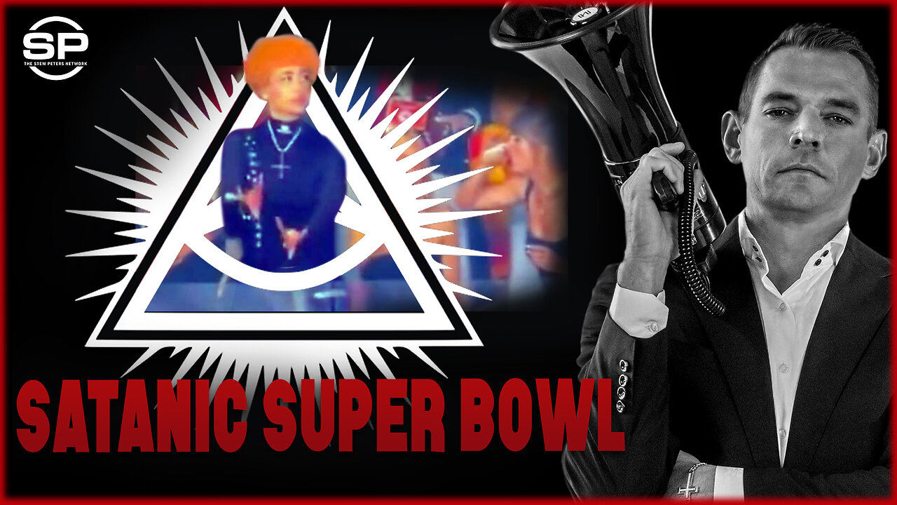 LIVE: Stew Peters Reacts To Satanic Super Bowl, Ice Spice Flashes DEVIL HORNS & Upside Down Cross