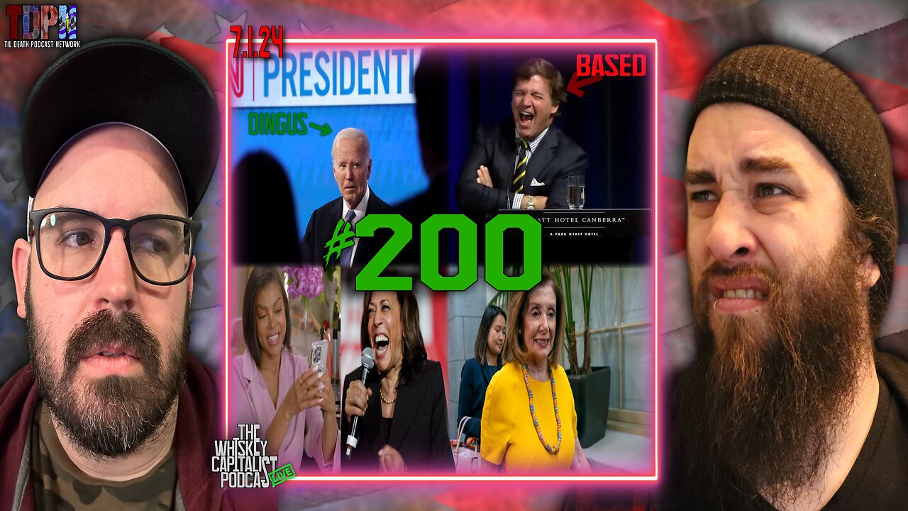 IT’S OUR 200TH EPISODE!! LET’S DRINK AND RECAP THE DEBATE/NEWS Y’ALL | 7.1.24