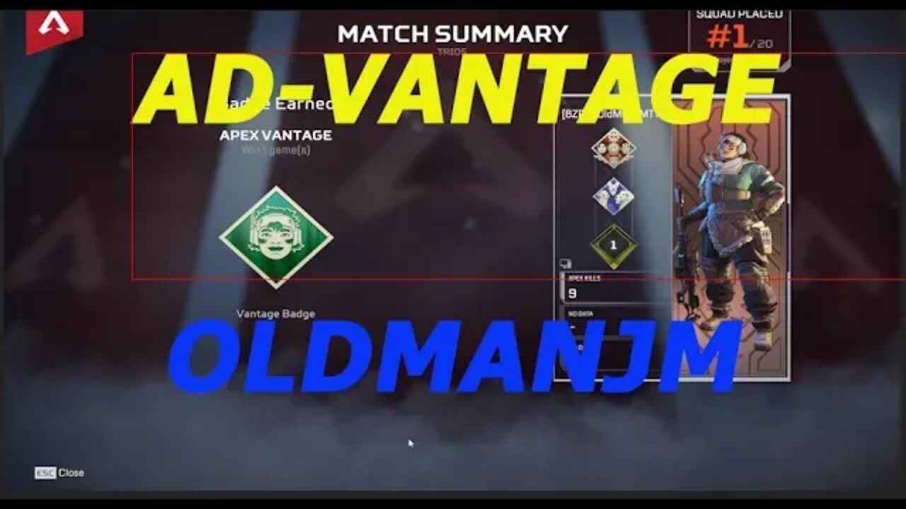 Ad-VANTAGE OldManJM #apex #apexlegends #OldManJM #apexlegendsmoments #apexlegendsepic #Vantage