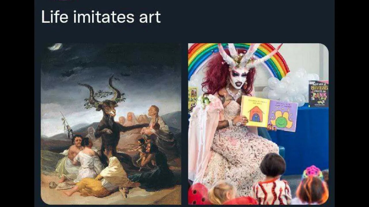 Groomers obsession with encouraging kids to take part in Drag.