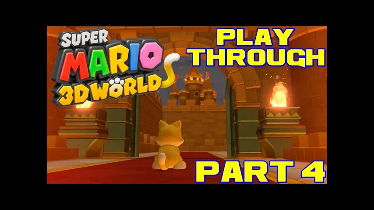 Super Mario 3D World - Part 4 - Nintendo Switch Playthrough 😎Benjamillion