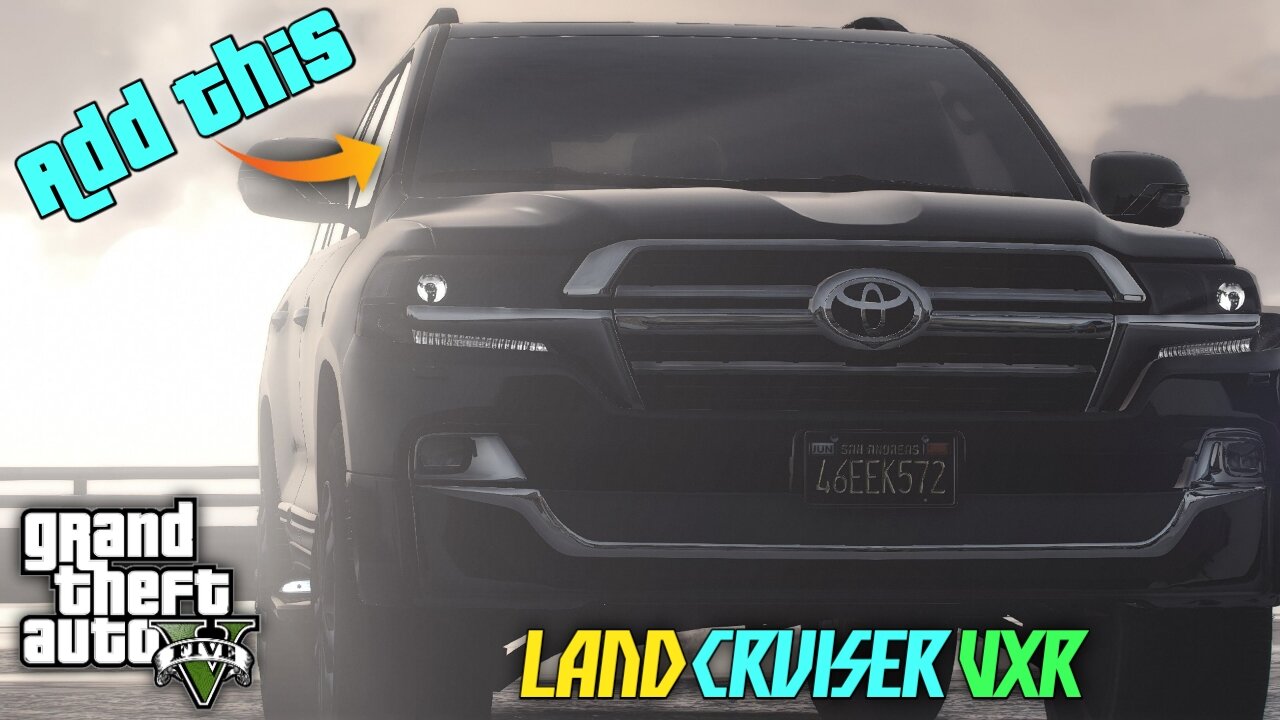 GTA-V : HOW TO ADD GTA-V LAND CRUISER VXR IN GTA-V! Mods Tutorial