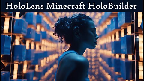 E290 Minecraft HoloBuilder on HoloLens at E3