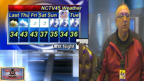 NCTV45′S LAWRENCE COUNTY 45 WEATHER THURSDAY JANUARY 14 2021