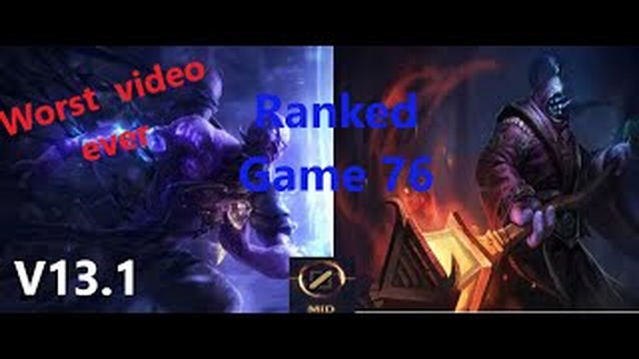 Ranked Game 76 Ryze Vs Jax Mid League Of Legends V13.1