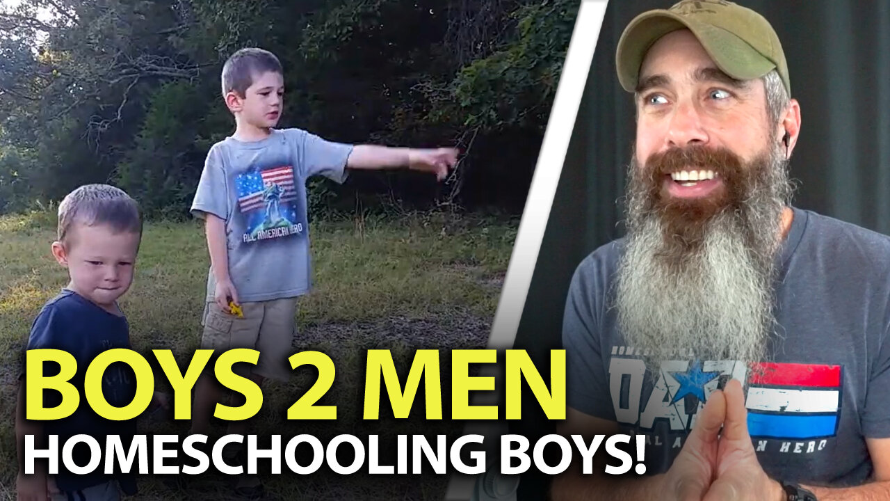 Raising And Homeschooling Boys On A Homestead