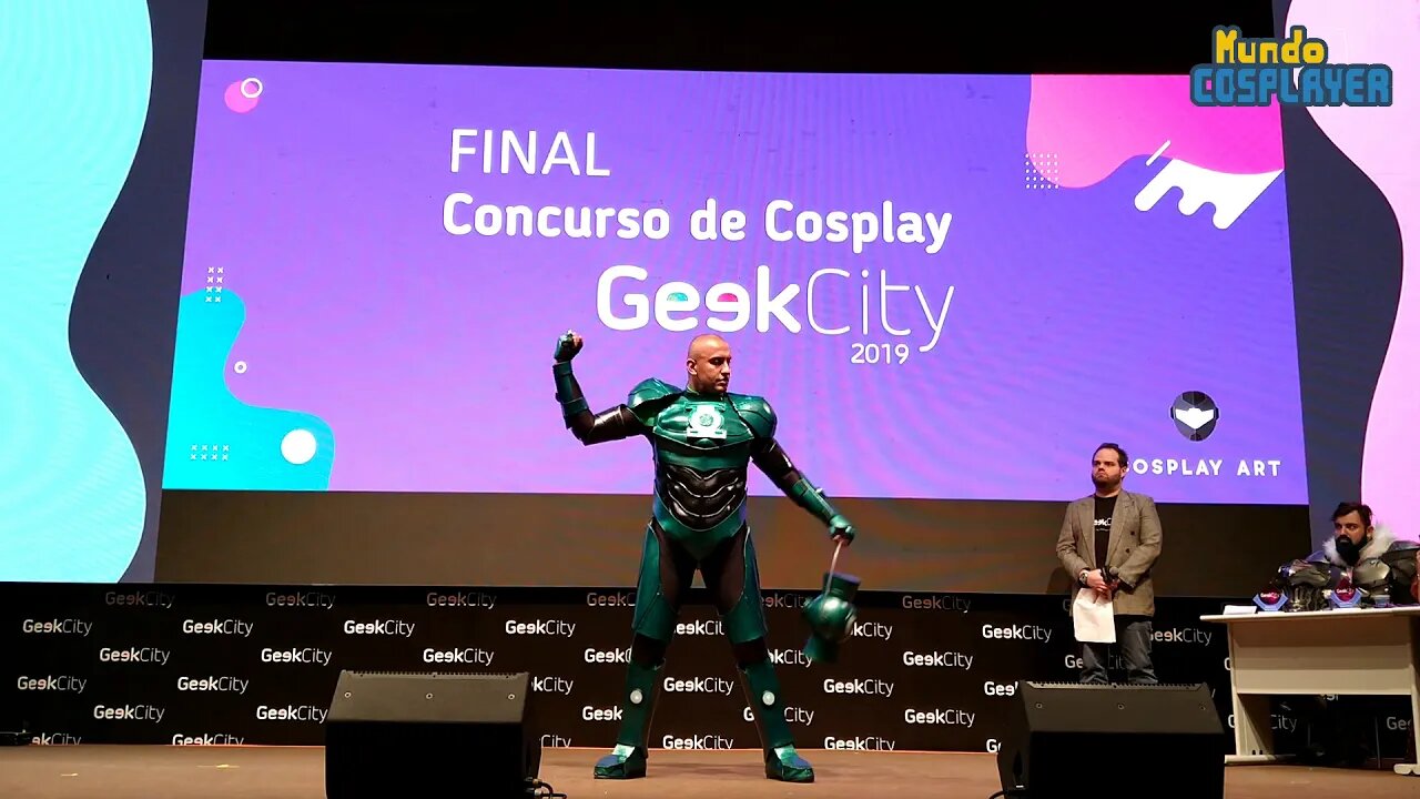 Lanterna Verde - Injustice 2 - Final do Concurso Cosplay do Geek City 2019