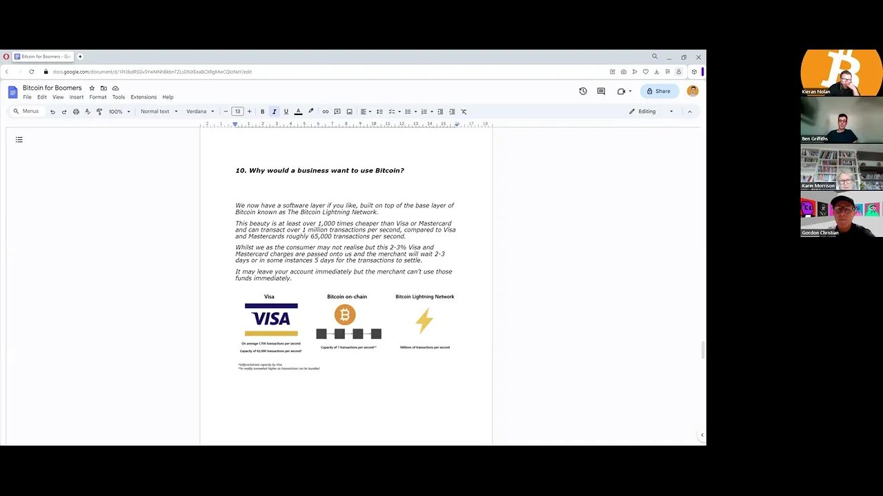 The School of Bitcoin - V4VLessons - Bitcoin for Boomers part 2 with Ben and Karin