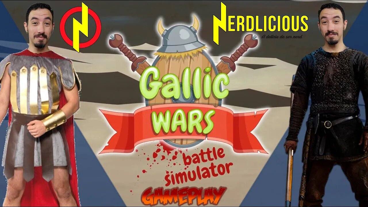 🎮 GAMEPLAY! Bora conquistar Roma com GALLIC WARS: BATTLE SIMULATOR!