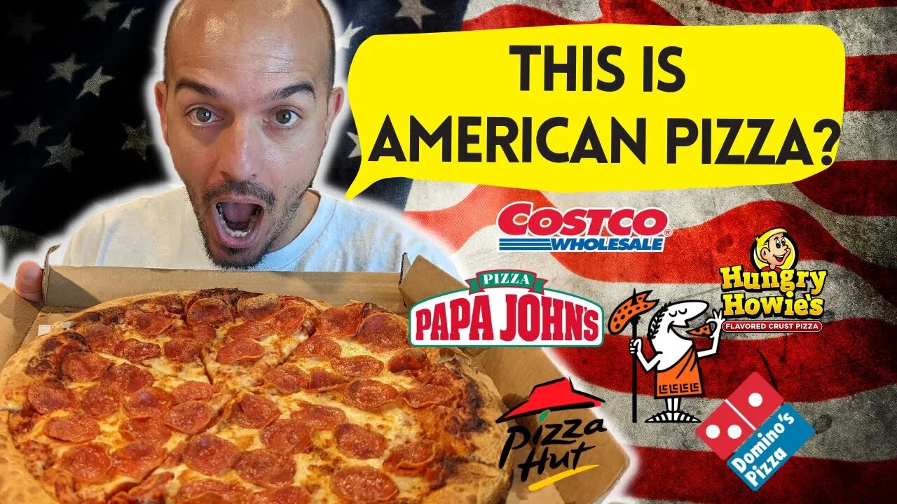 Cuban Tries AMERICAN PIZZA! - RANKS on First Try