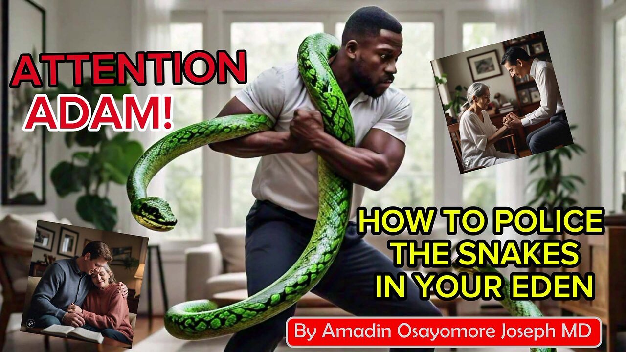 ATTENTION ADAM! How to police the snakes in your garden