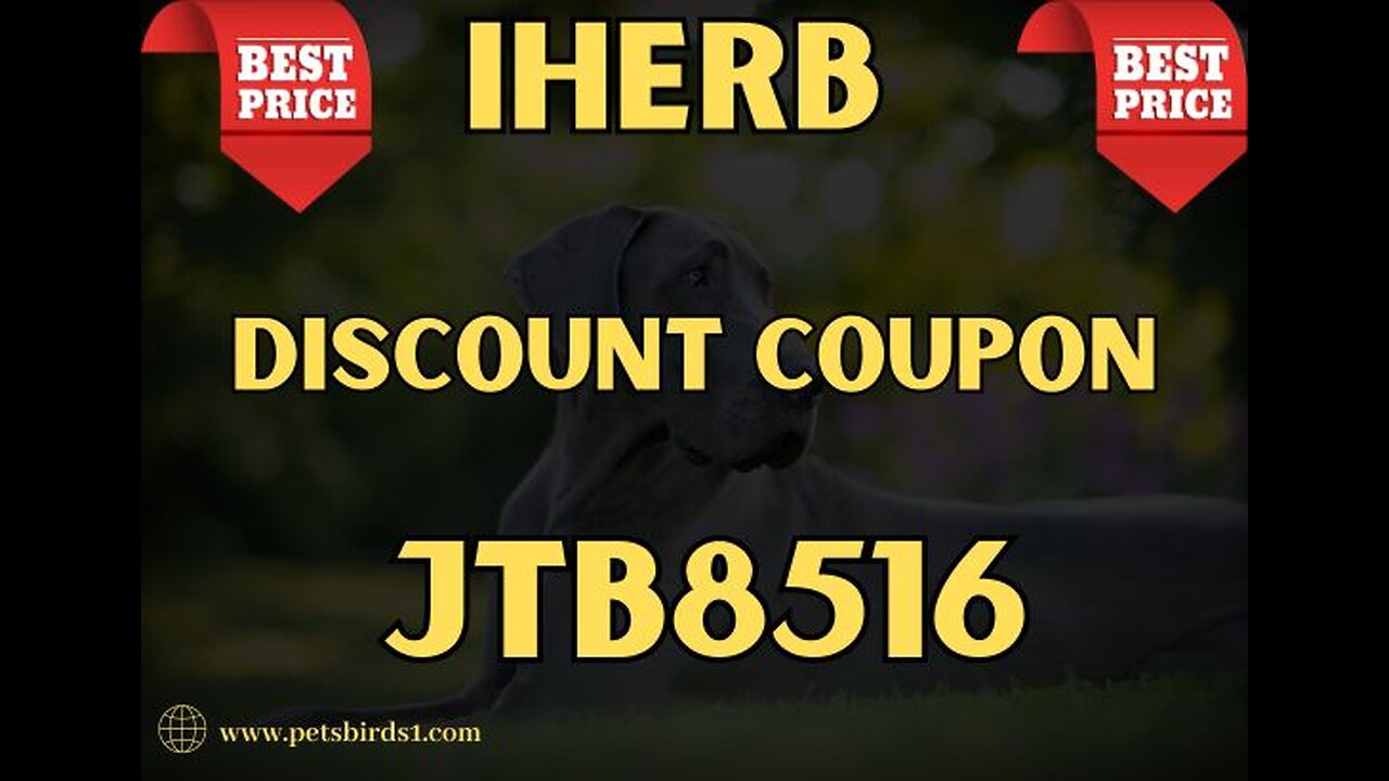 iHerb Discount Coupon #pets_birds