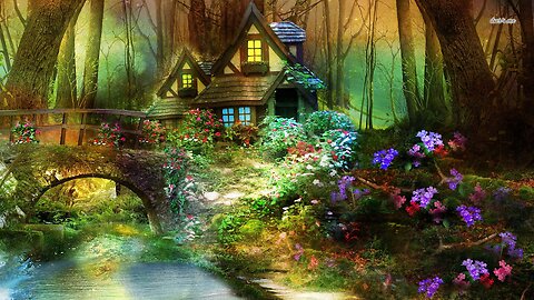 Fantasy land. Calming and healing music Meditation and relaxation.