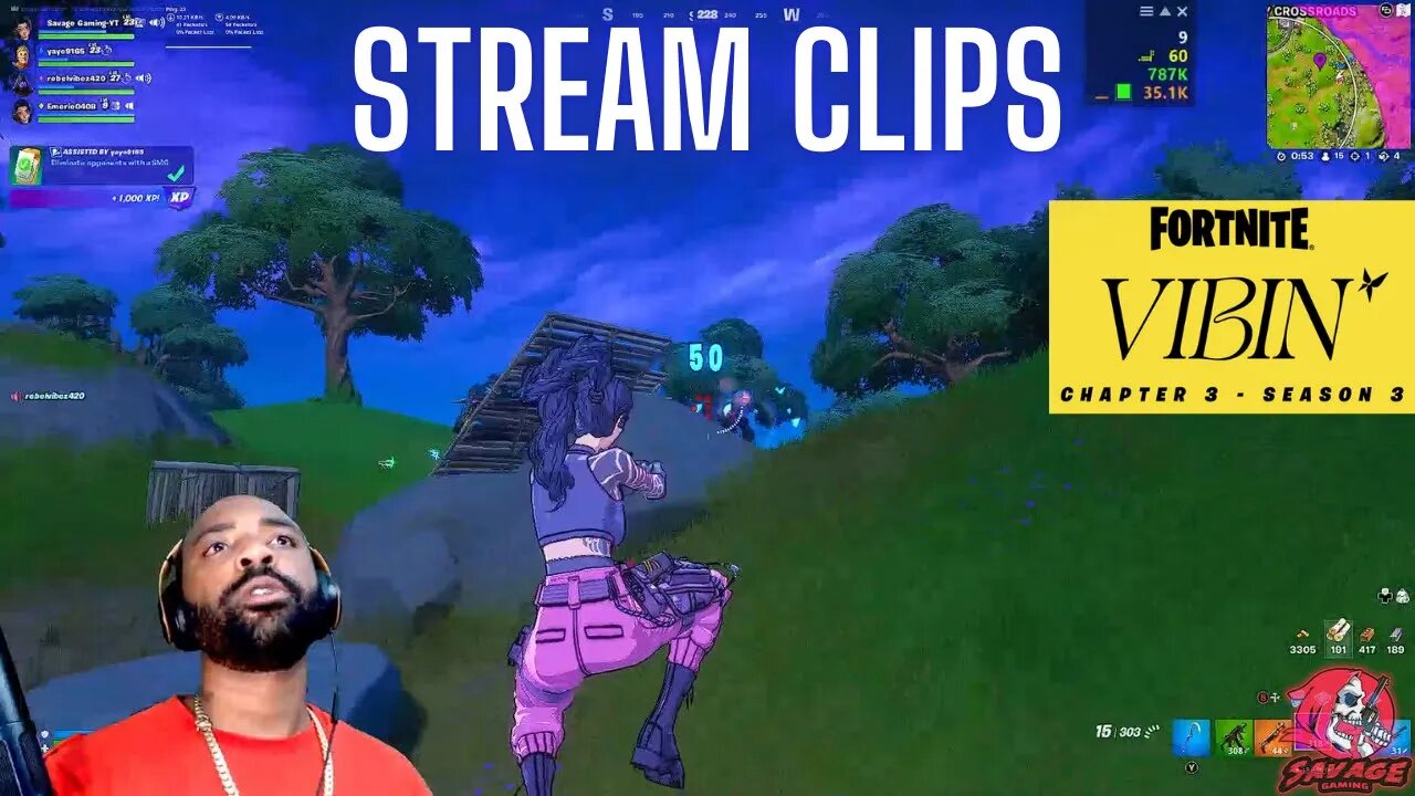 FORTNITE [LIVE] STREAM CLIPS CHAPTER 3 SEASON 3