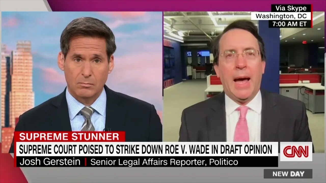 Politico Author Talks Leaked SCOTUS Roe v. Wade Draft