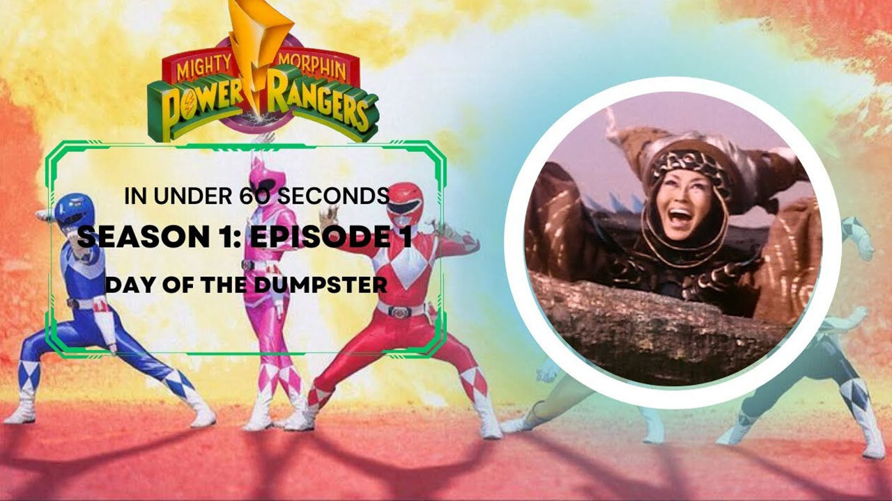 MMPR Explained In Less Than 60 Seconds - Episode 1: Day of the Dumpster