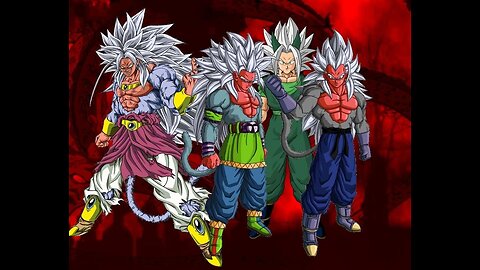 DragonBall AF Super Sayan 5 Battle !!