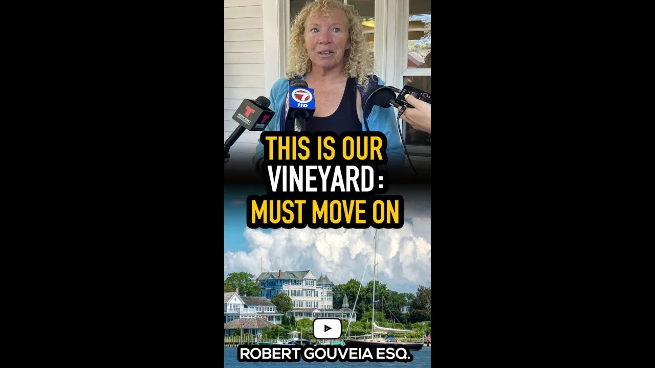 This is OUR Vineyard: Migrants Must Move On #shorts