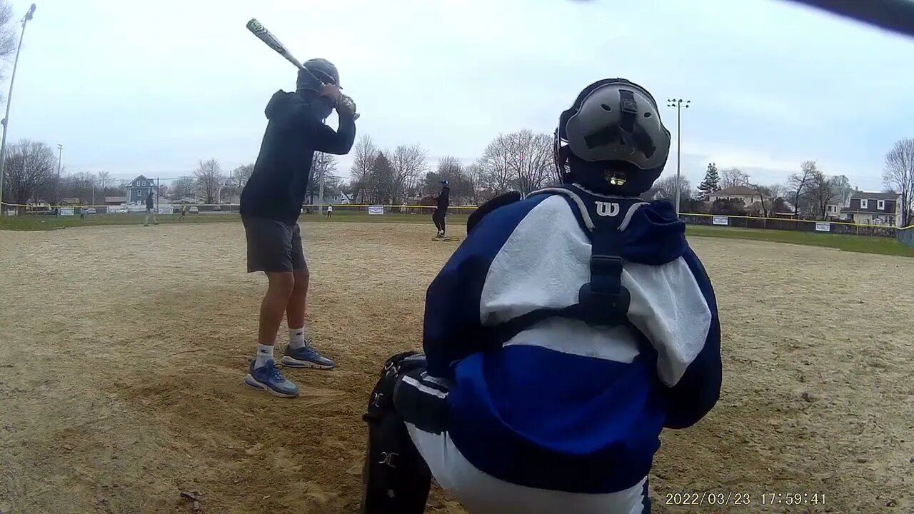 When You Are a Catcher, You Lead The Team Part 1- March 23, 2022 Silver Lake Team Practice #18