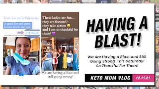 Having A Blast! Saturday Fun, Learning & Growing! | Keto Mom Vlog