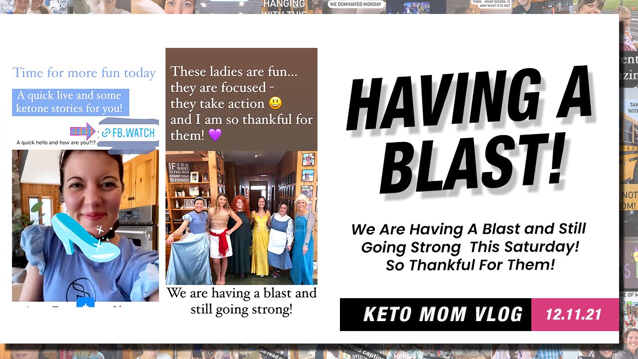 Having A Blast! Saturday Fun, Learning & Growing! | Keto Mom Vlog